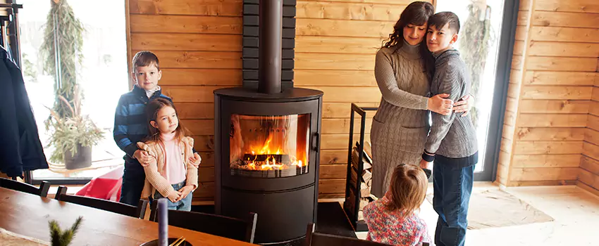 Morso Cast Iron Fireplace Insert Installation in Bothell West, Washington