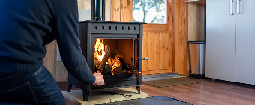 Open Hearth Wood Fireplace Installation in Bothell West, WA